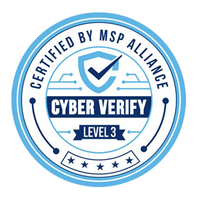 Certified by MSP Alliance Level 3